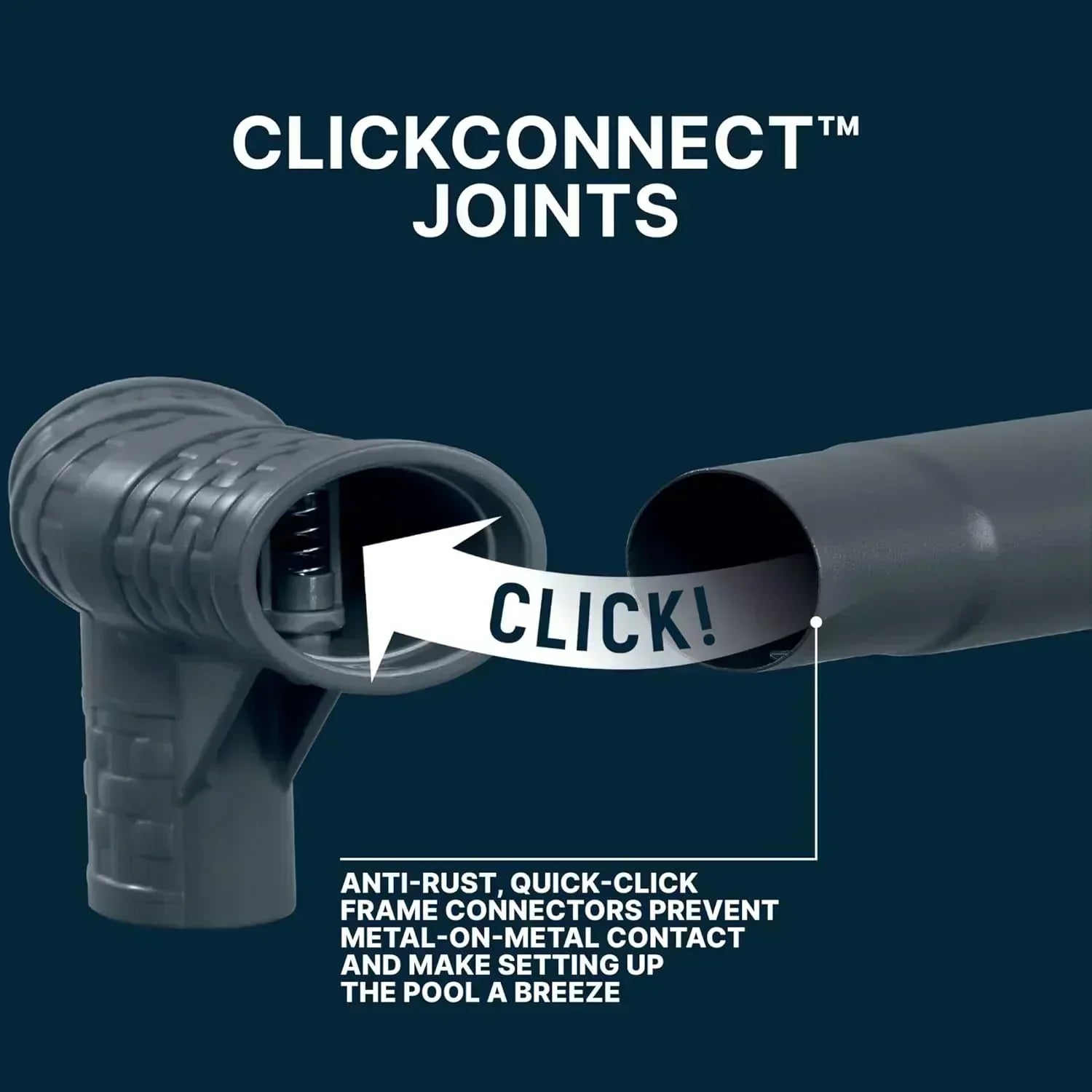 Steel Pro MAX 14 Foot x 48 Inch Round Metal Frame Above Ground Outdoor Swimming Pool Set