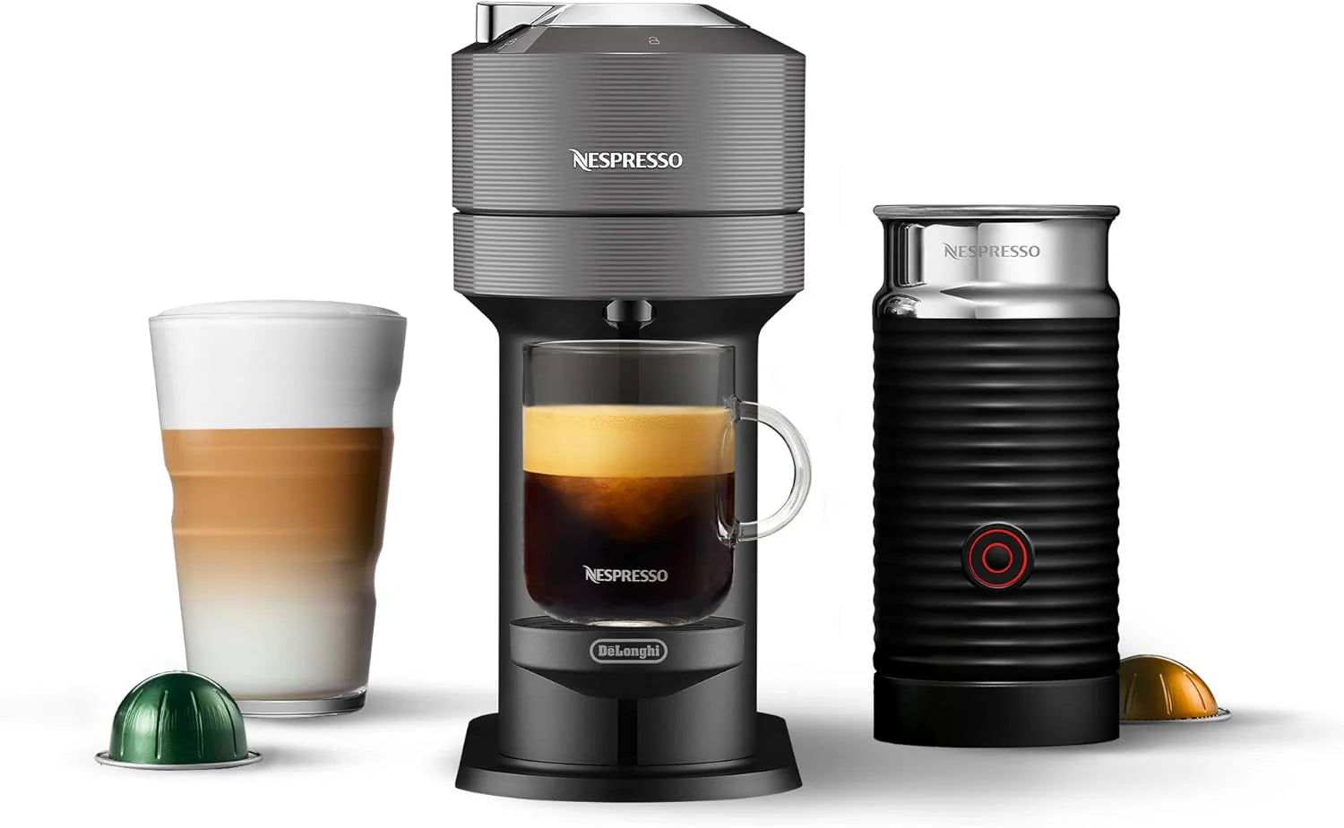 Nespresso Vertuo Next Coffee and Espresso Maker by De'Longhi, White