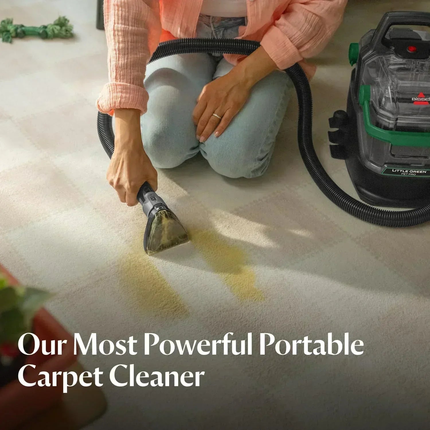 BISSELL Portable Carpet Cleaner Portable Carpet and Upholstery Deep Cleaner