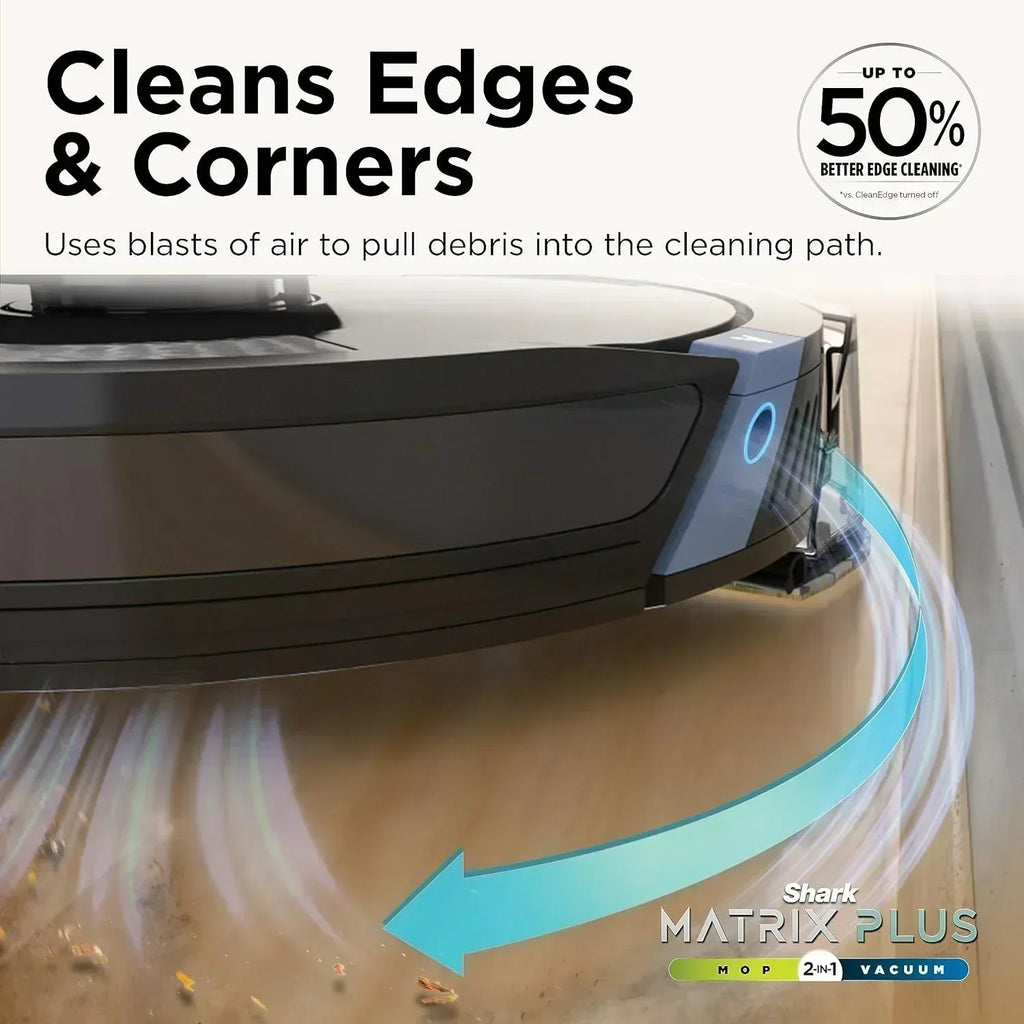 Voice Control Robot Vacuum with Matrix Clean Navigation Home Mapping 60-Day Capacity