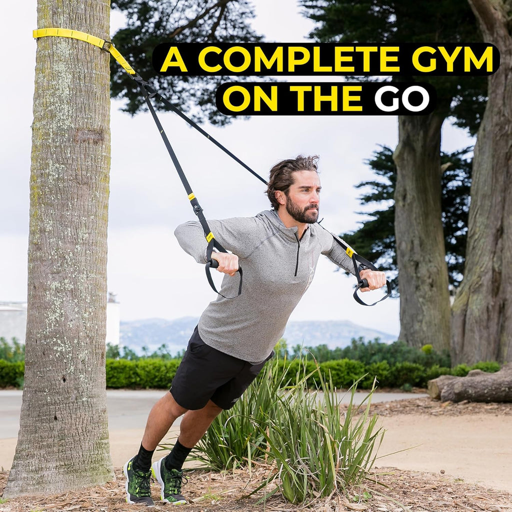 TRX GO Suspension Trainer, At Home, Portable Gym Workout, For Strength Training
