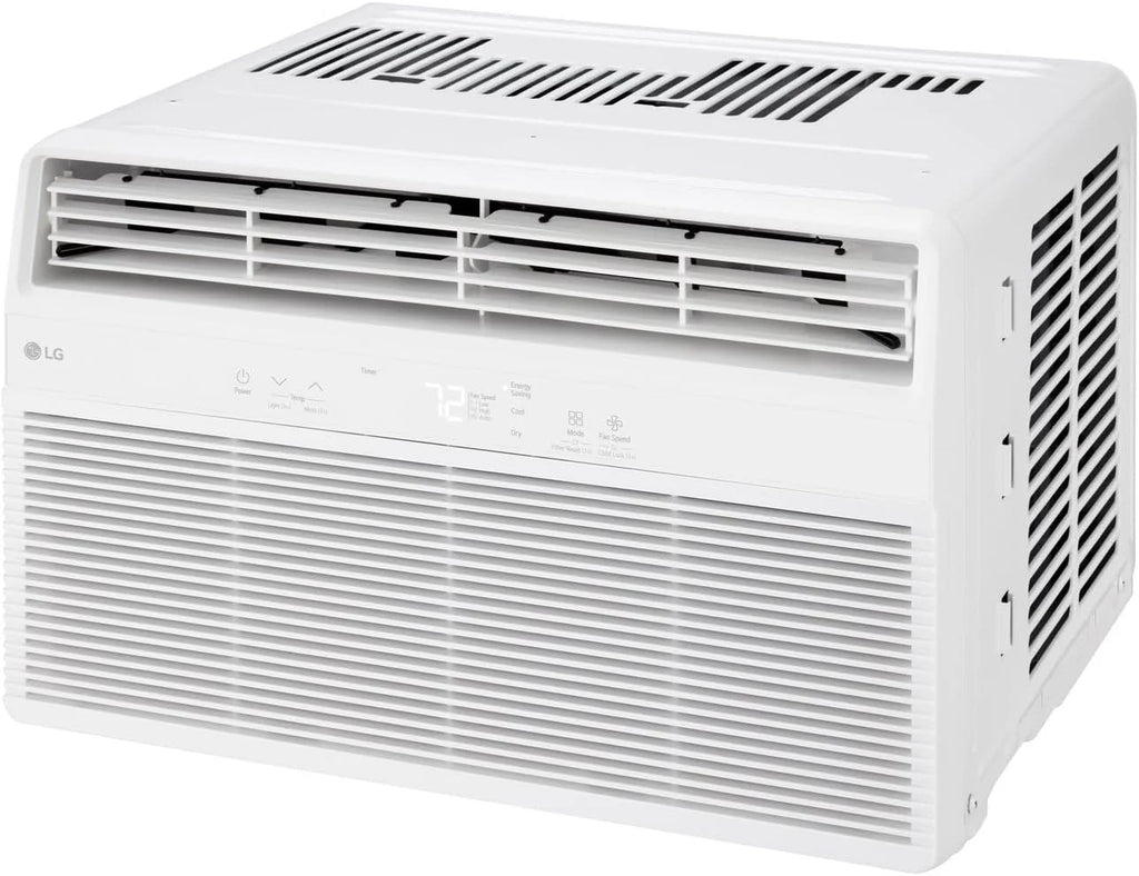 LG 6,000 BTU Window Air Conditioner, 115V, Cools 250 Sq.Ft. for Bedroom, Den