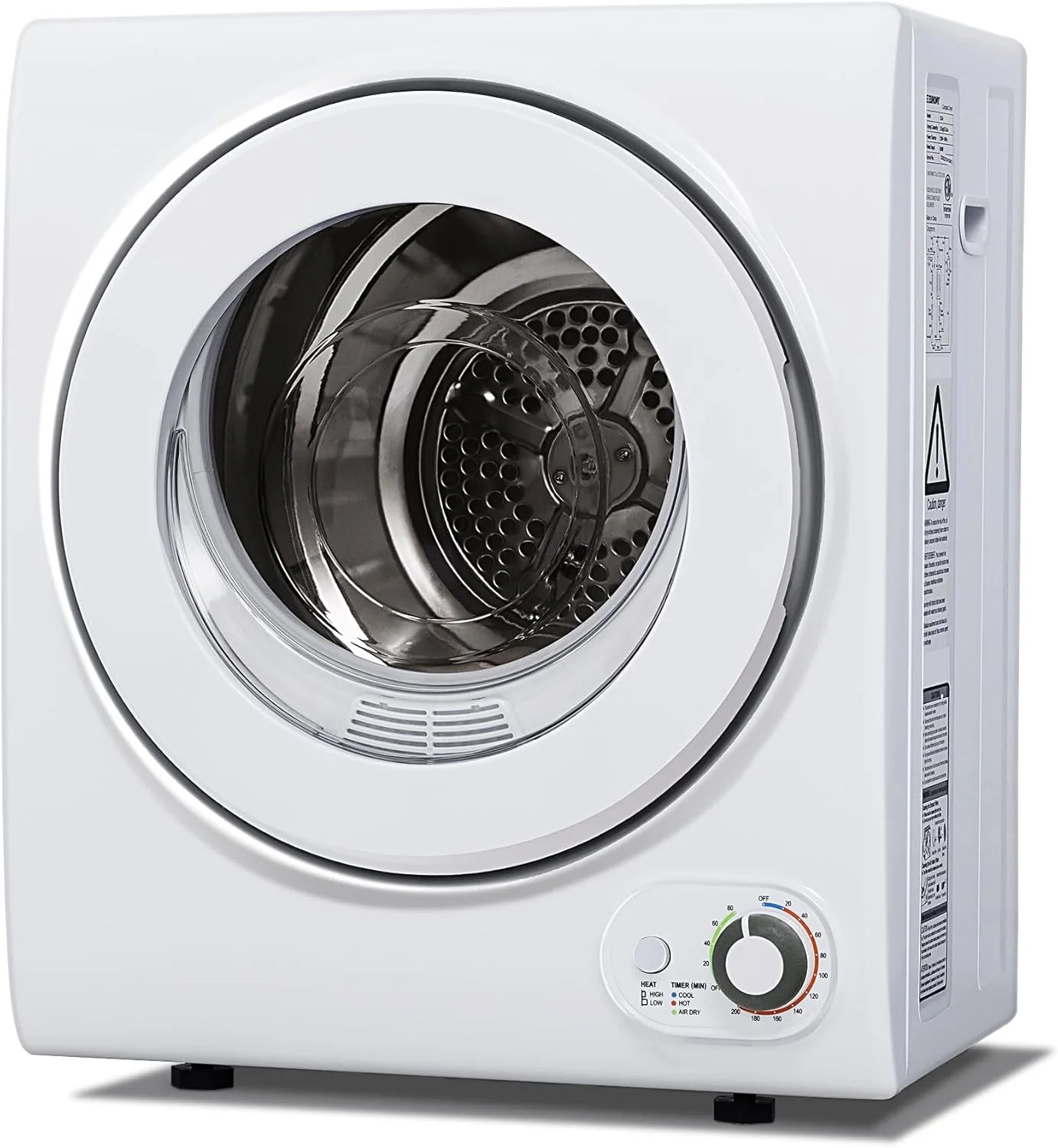 Euhomy 110V Portable Clothes Dryer 850W Compact Laundry Dryers 1.5 cu.ft