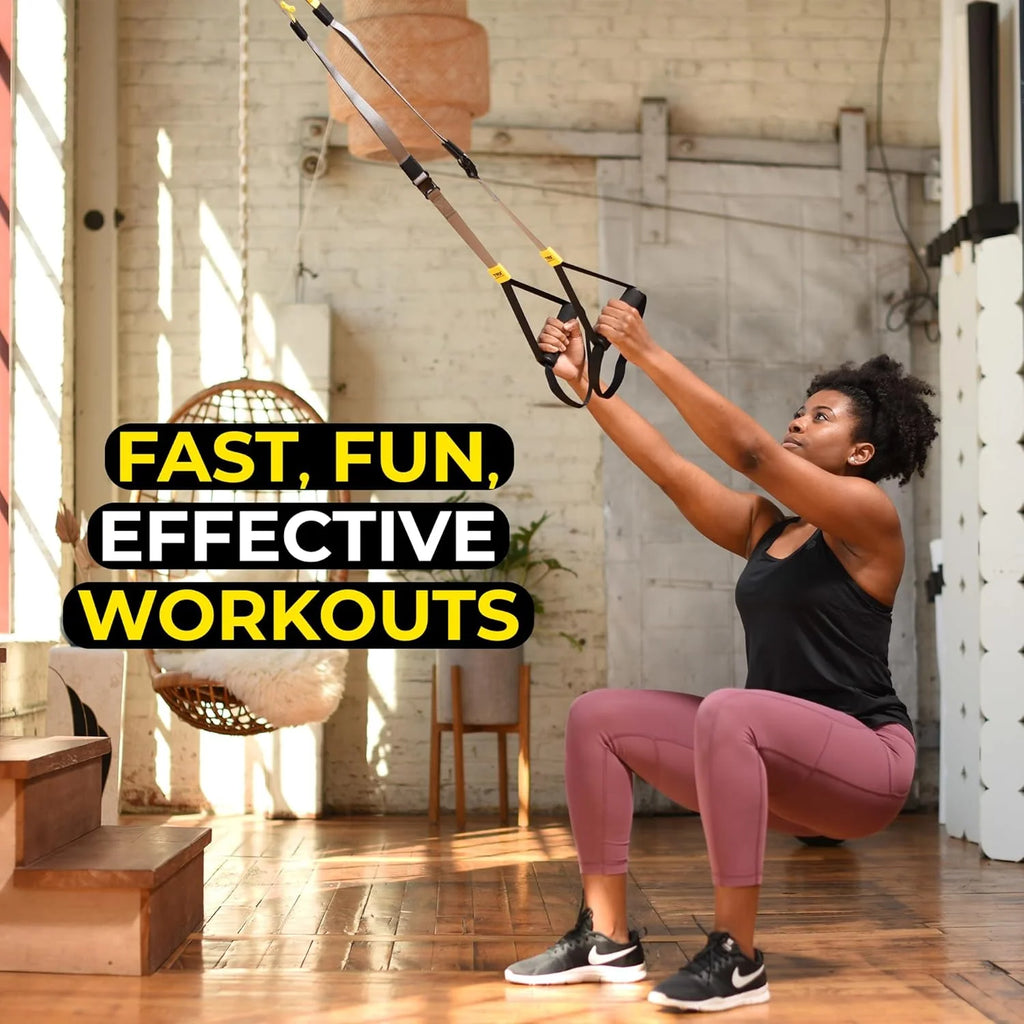 TRX GO Suspension Trainer, At Home, Portable Gym Workout, For Strength Training