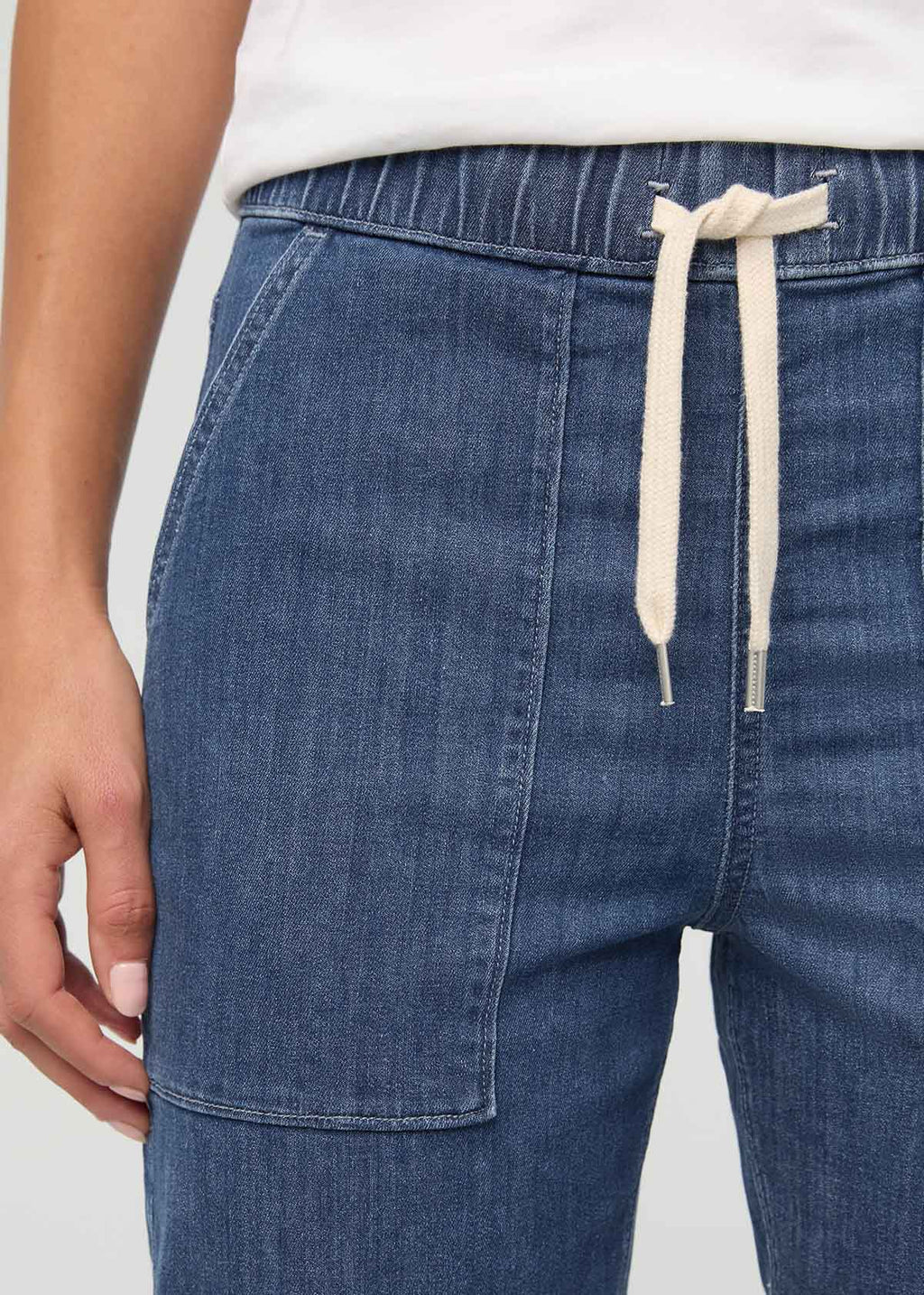 Performance Denim Lite Harbour Pant - Seaside Blue