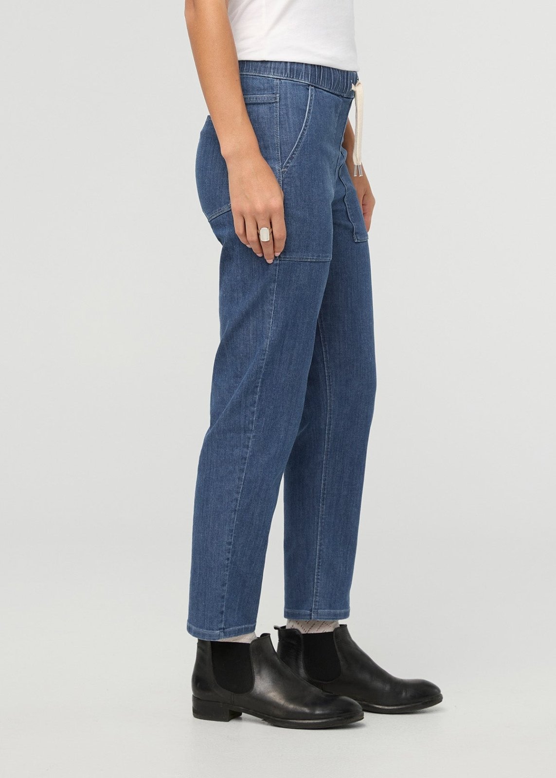 Performance Denim Lite Harbour Pant - Seaside Blue