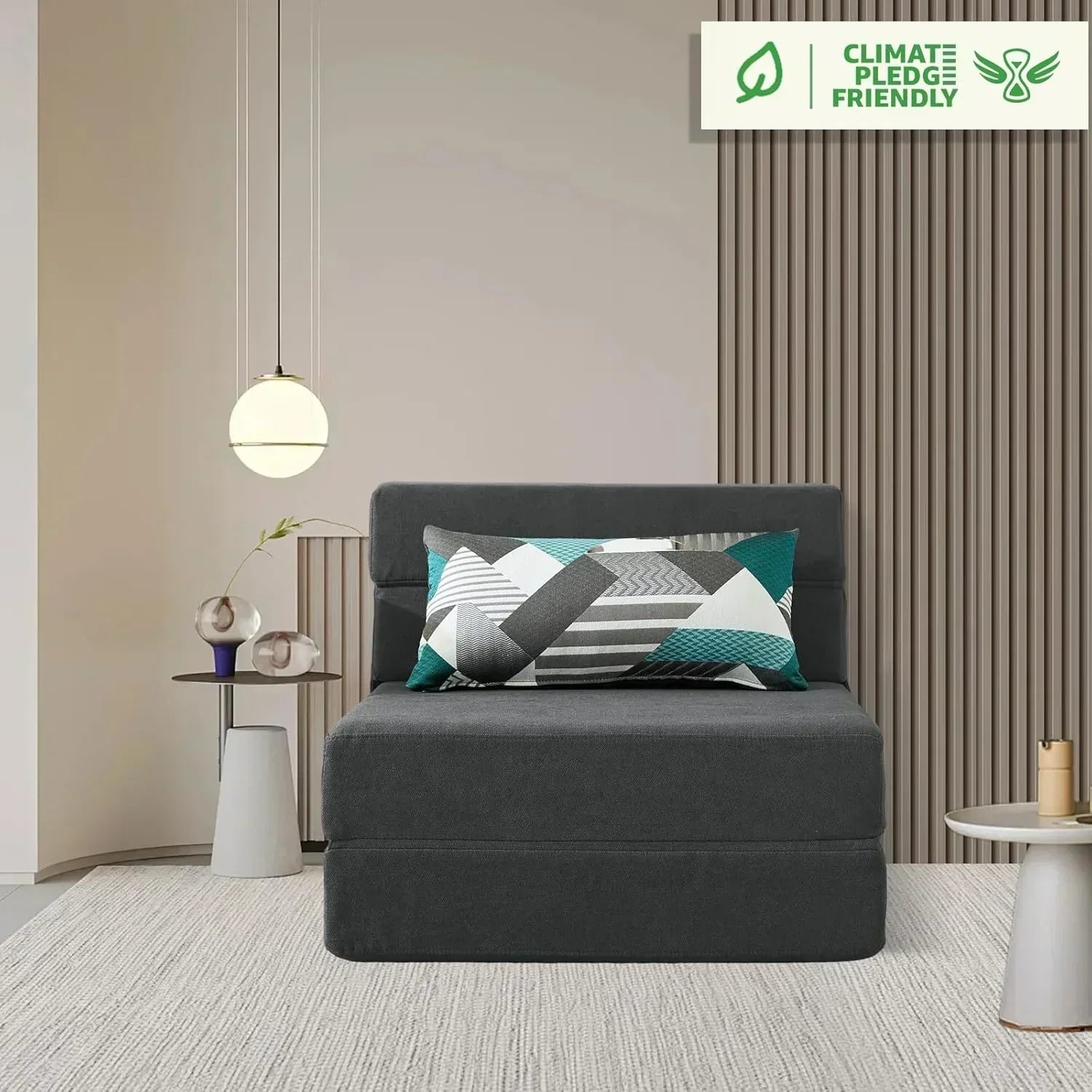 60 inch pull out sofa bed memory foam sofa with 2 pillows futon bed guest bed and pull out sofa