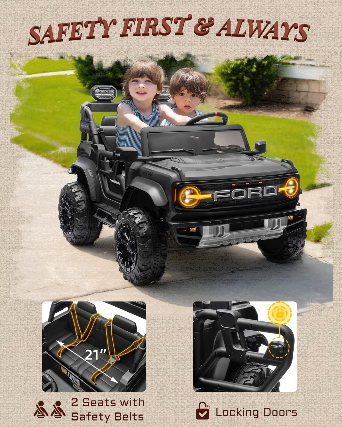 Kids Pink Ride-On Truck Battery Powered Electric Toy Car
