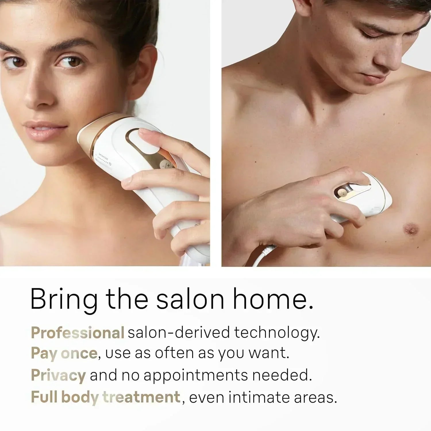 Braun IPL at Home Laser Hair Removal for Women and Men Silk Expert Pro 5 PL5137