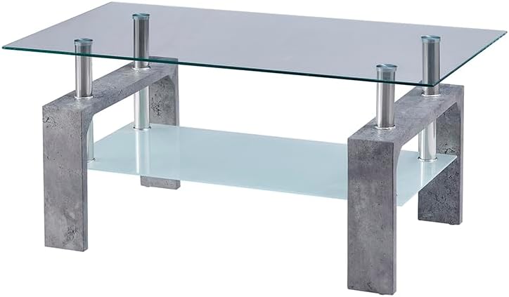 Living Room Rectangle Coffee Table Tea Table Suitable for Waiting Room Modern Side Coffee Table