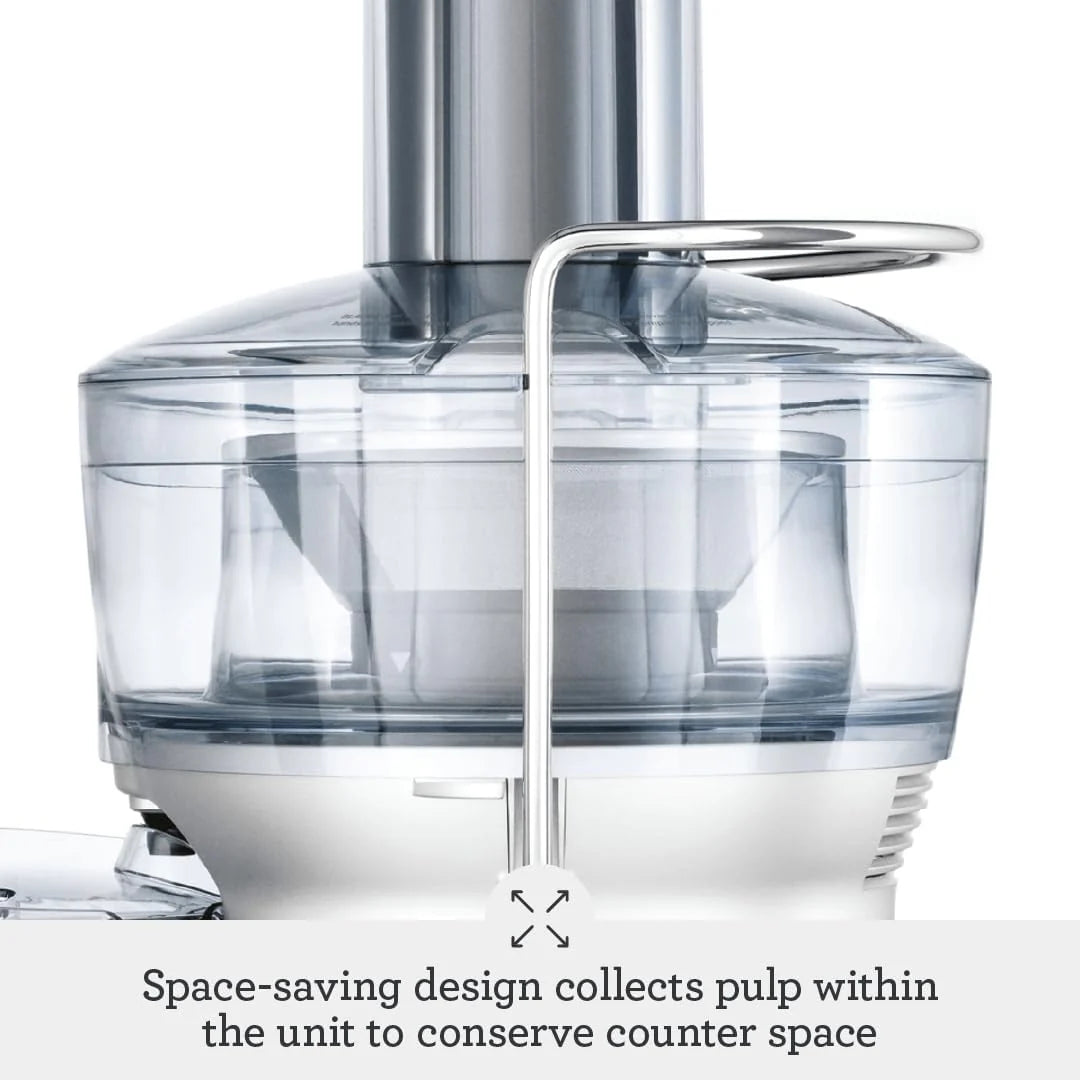 Breville BJE200XL Juice Fountain Compact Centrifugal Machine 25 fl oz Silver